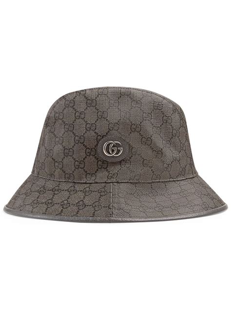 grey gucci bucket hat|farfetch gucci bucket hat.